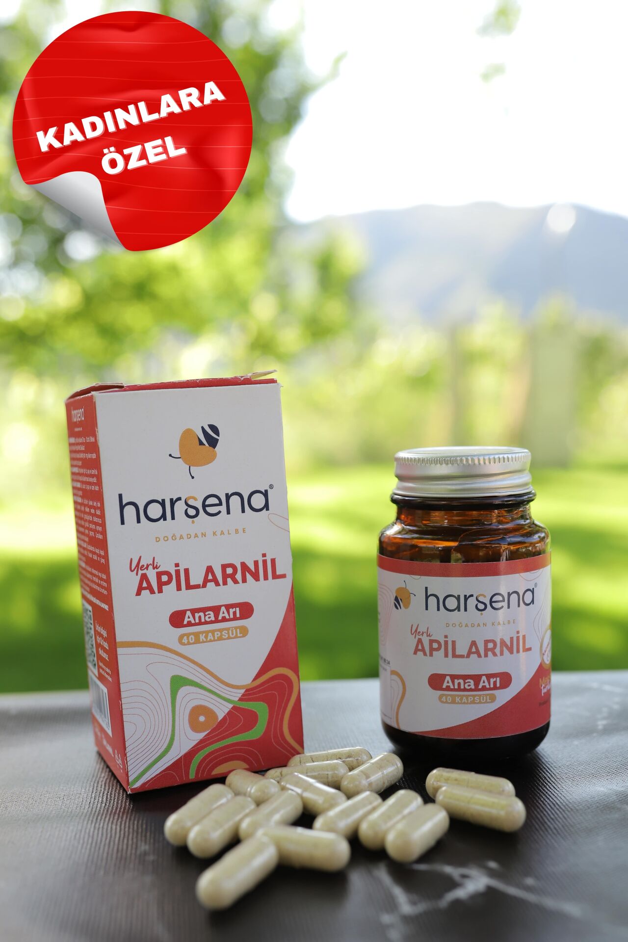 Liyofilize Apilarnil (Ana Arı) Kapsül 40 Adet