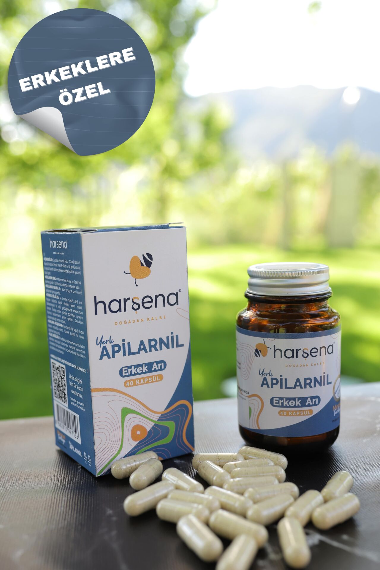 Liyofilize Apilarnil (Erkek Arı) Kapsül 40 Adet