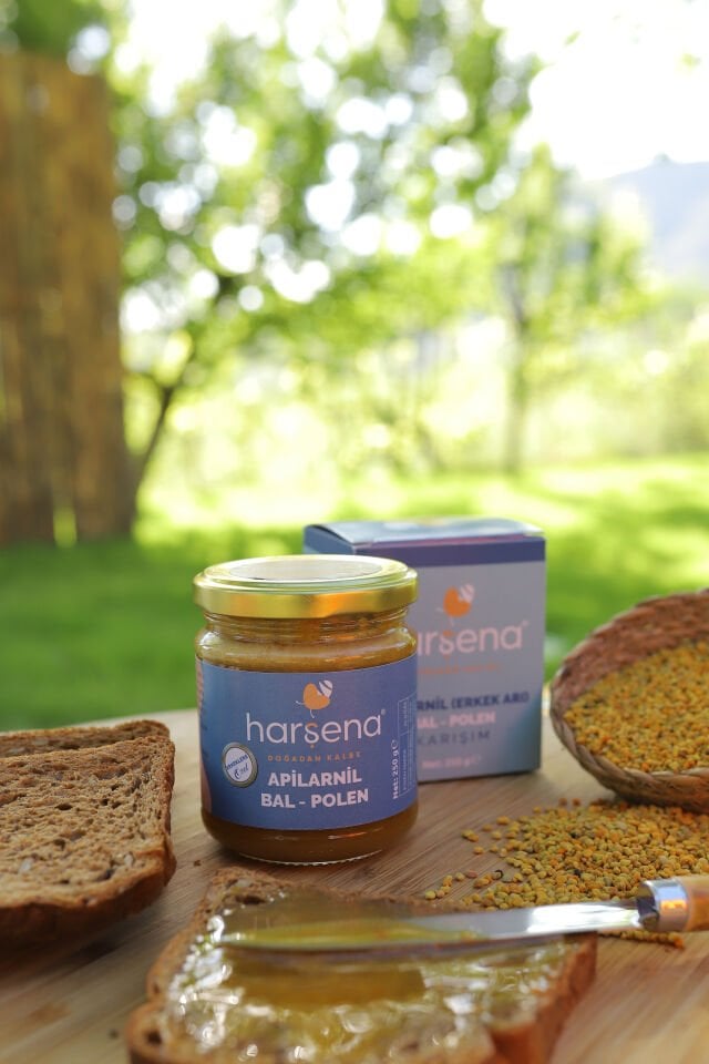 Liyofilize Apilarnil (Erkek Arı), Polen, Bal Karışımı 250g
