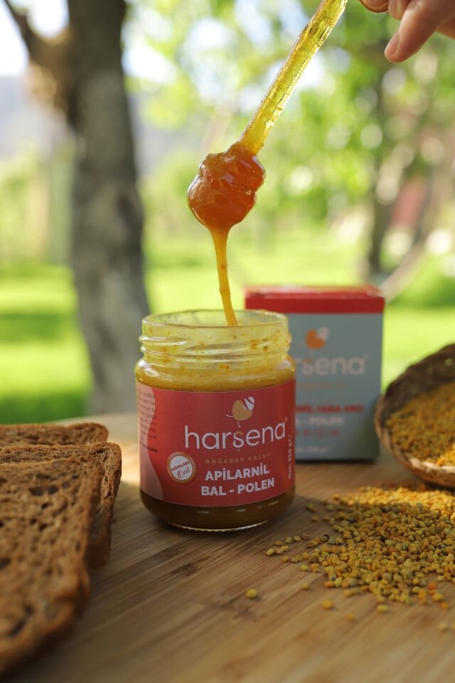 Liyofilize Apilarnil (Ana Arı), Polen, Bal, Karışımı 250g