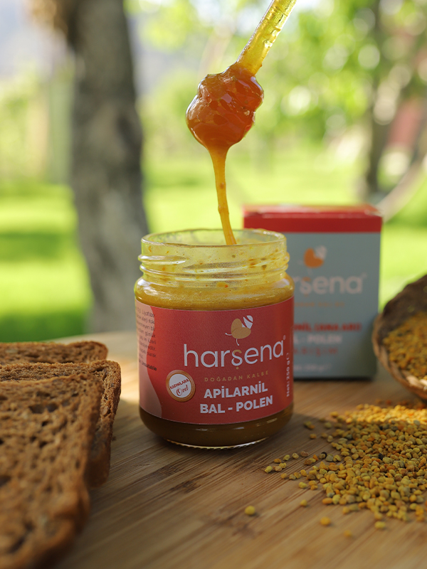 Liyofilize Apilarnil (Ana Arı), Polen, Bal, Karışımı 250g